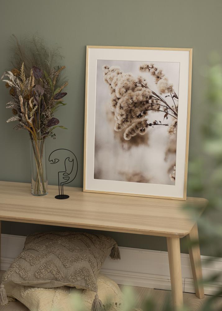 Cornice Galant Pino 30x30 cm - Passe-partout Bianco 20x20 cm