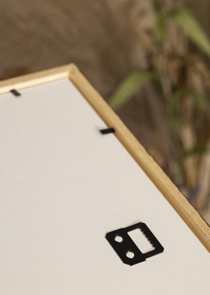 Cornice Edsbyn Noce 35x50 cm - Passe-partout Nero 24x30 cm