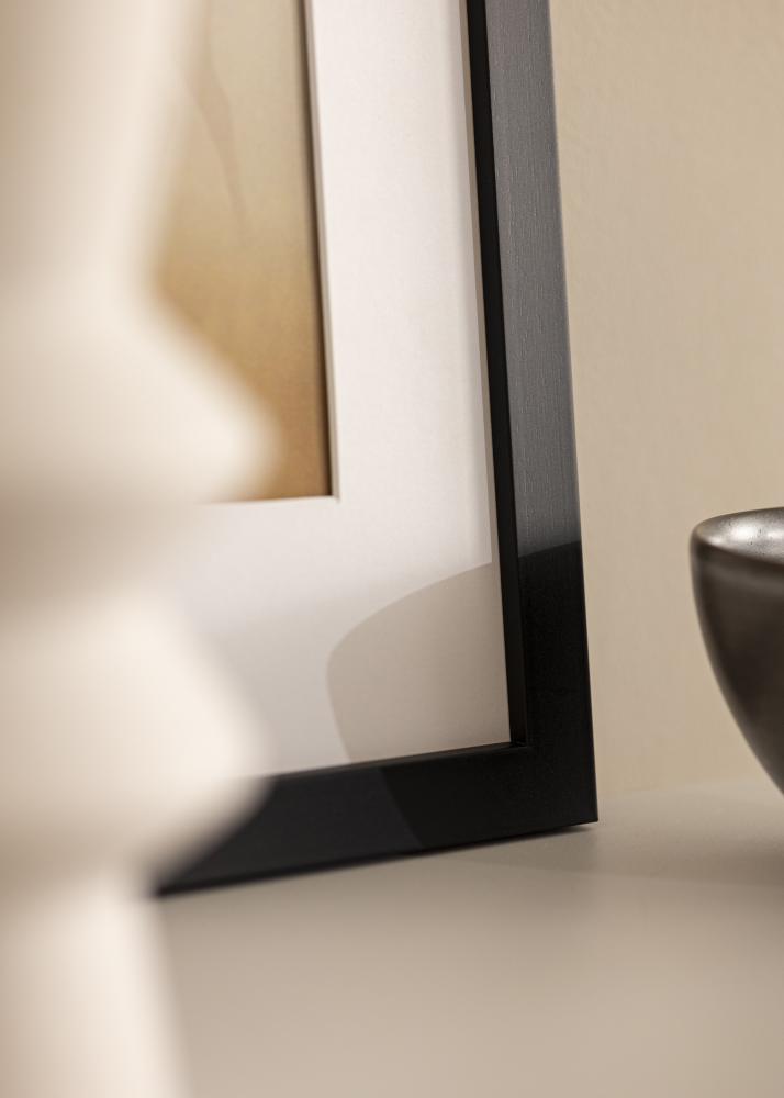 Cornice Black Wood Vetro acrilico 50x80 cm