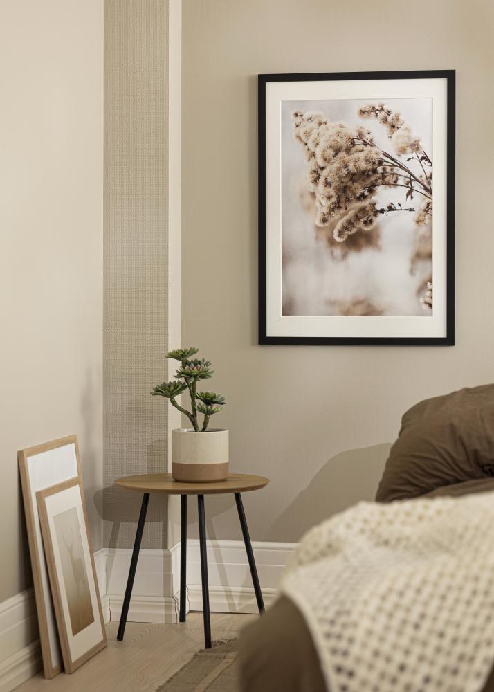 Cornice Black Wood Vetro acrilico 50x80 cm