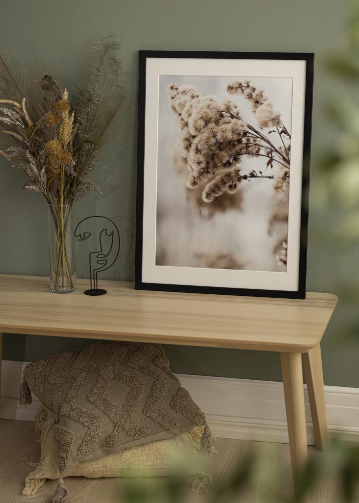 Cornice Black Wood Vetro acrilico 50x80 cm