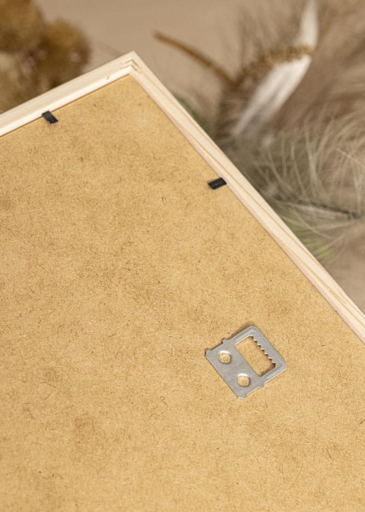 Cornice Edsbyn Vetro acrilico Noce chiaro 50x70 cm