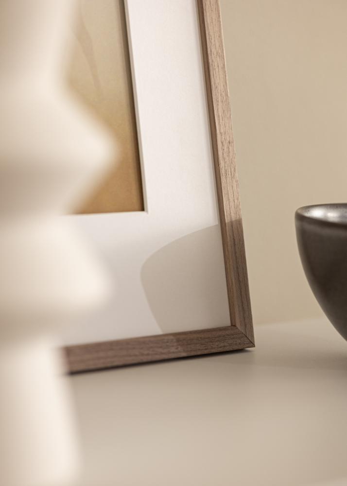 Cornice Edsbyn Vetro acrilico Noce chiaro 50x70 cm