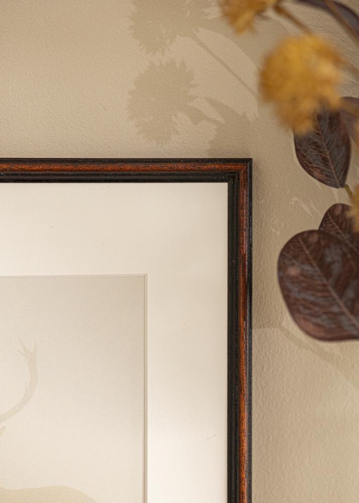 Cornice Horndal Vetro acrilico Noce 40x40 cm