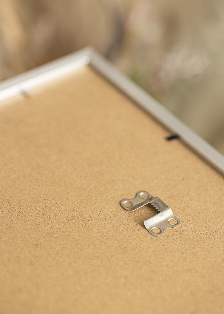 Cornice Trendy Vetro Acrilico Argento 70x90 cm