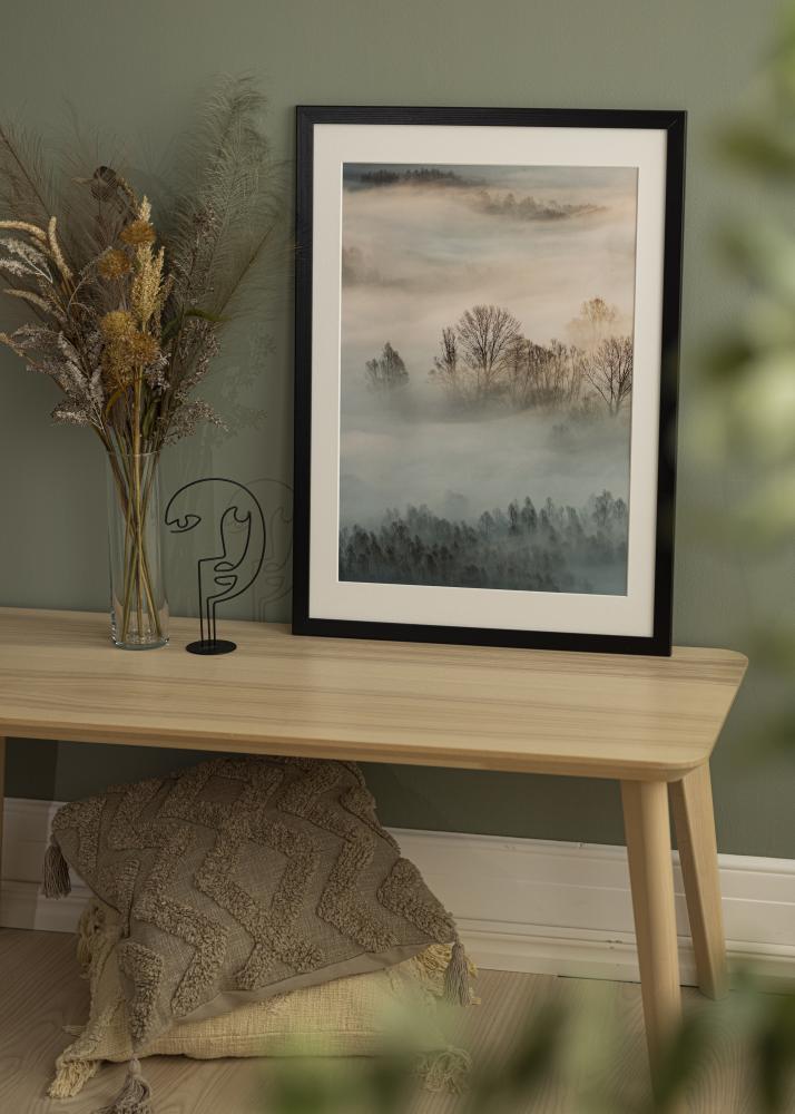 Cornice Trendline Vetro acrilico Nero 70x100 cm