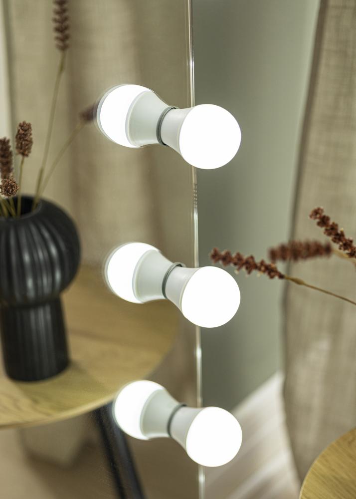 KAILA Specchio Tall LED Argento 55x165 cm