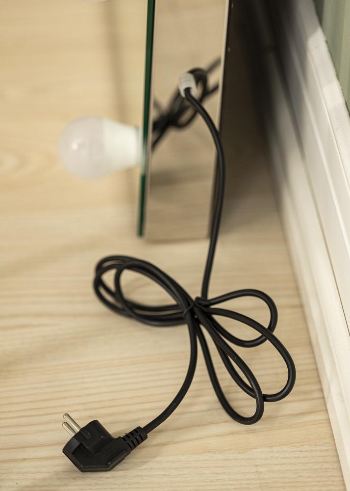 KAILA Specchio Tall LED Argento 55x165 cm