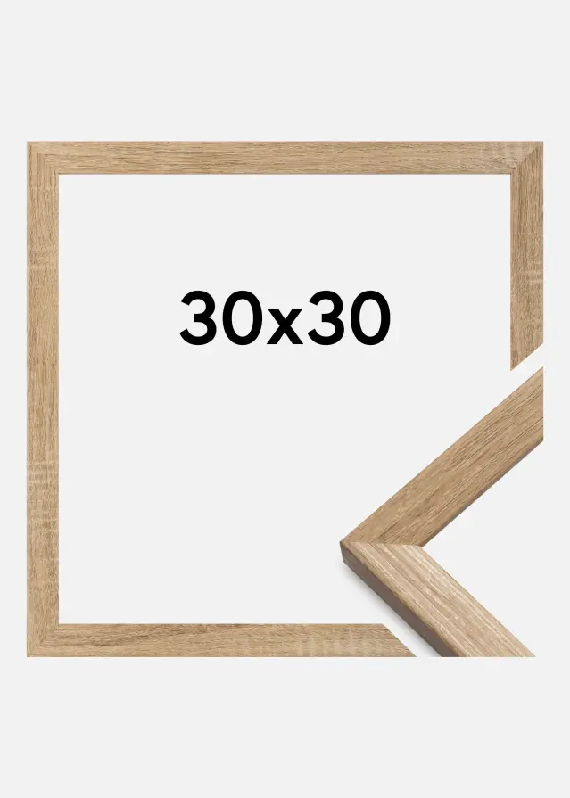 Cornice Fiorito Rovere chiaro 30x30 cm