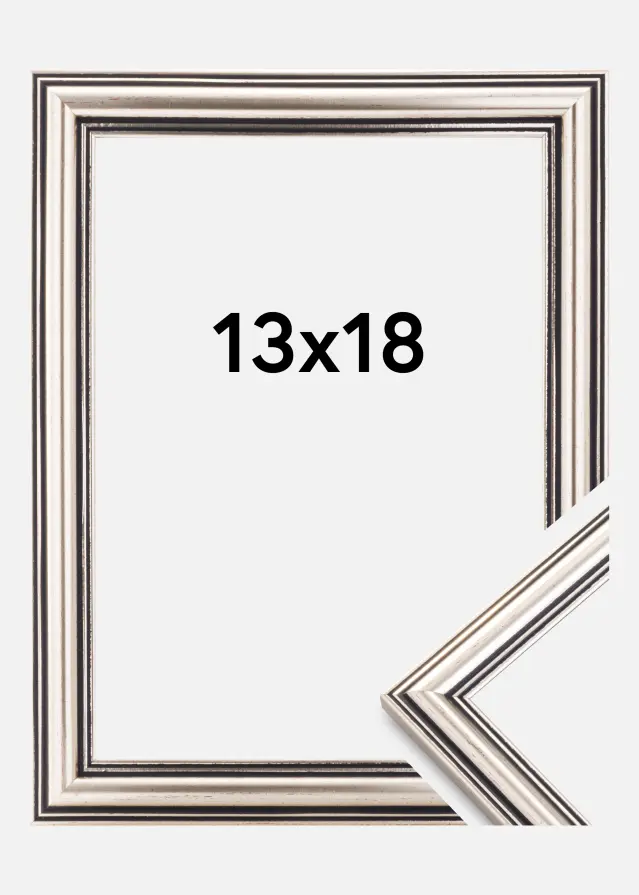 Cornice Tango Argento 13x18 cm