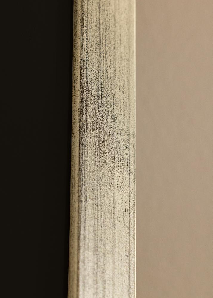 Cornice Stilren Argento 18x24 cm - Passe-partout Nero 13x18 cm