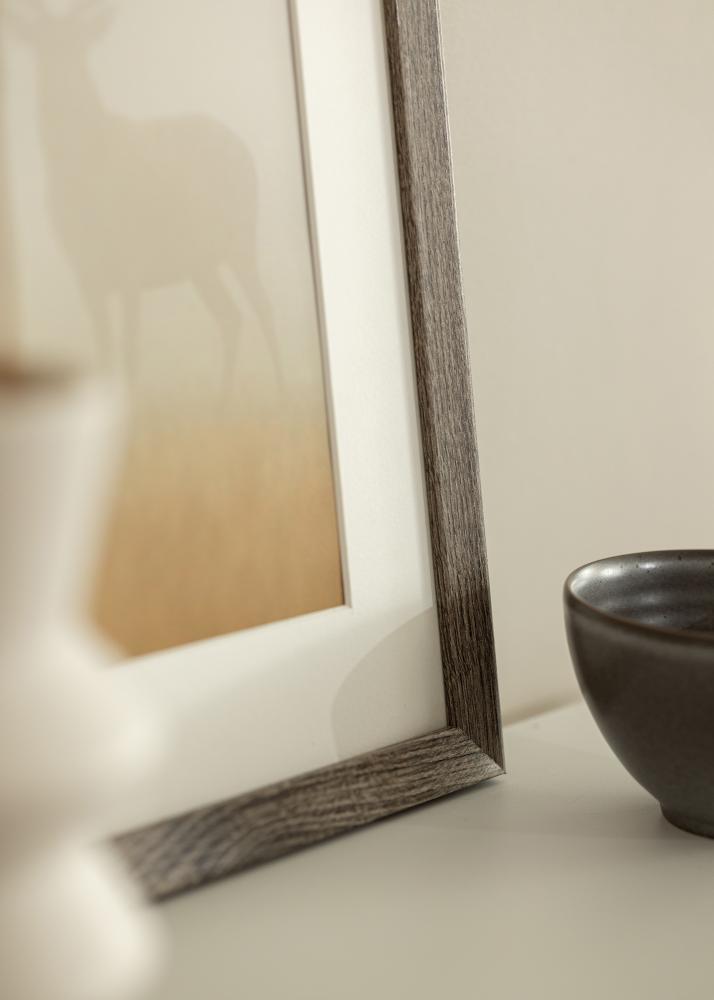 Cornice Fiorito Noce 30x40 cm