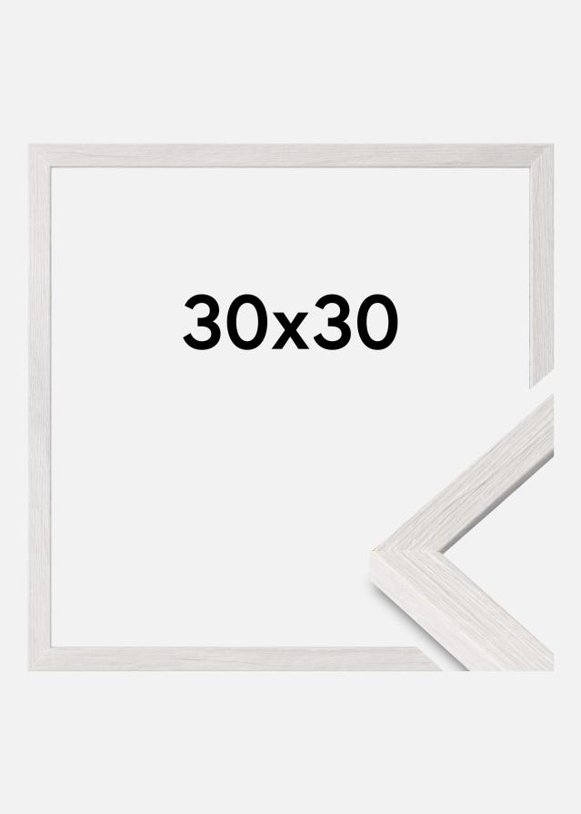 Cornice Ares Vetro Acrilico White Oak 30x30 cm