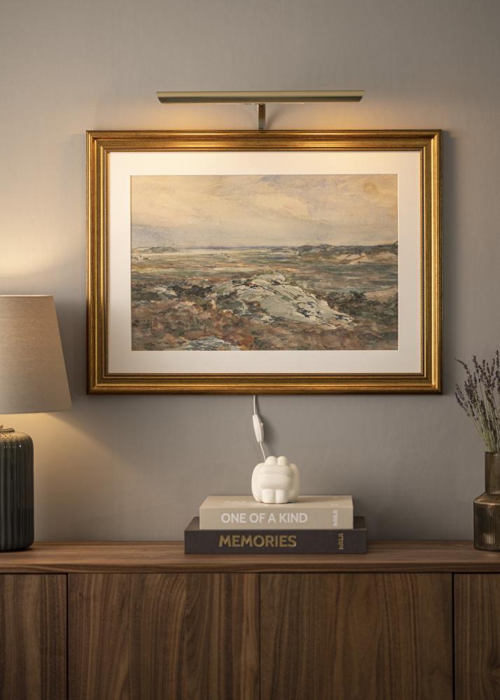 Eklunds Uno 2 illuminazione per quadri - Ottone