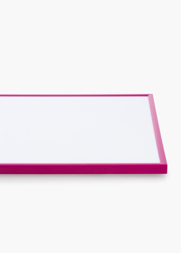 Cornice New Lifestyle Rosa scuro 50x70 cm - Passe-partout Bianco 16x24 inches