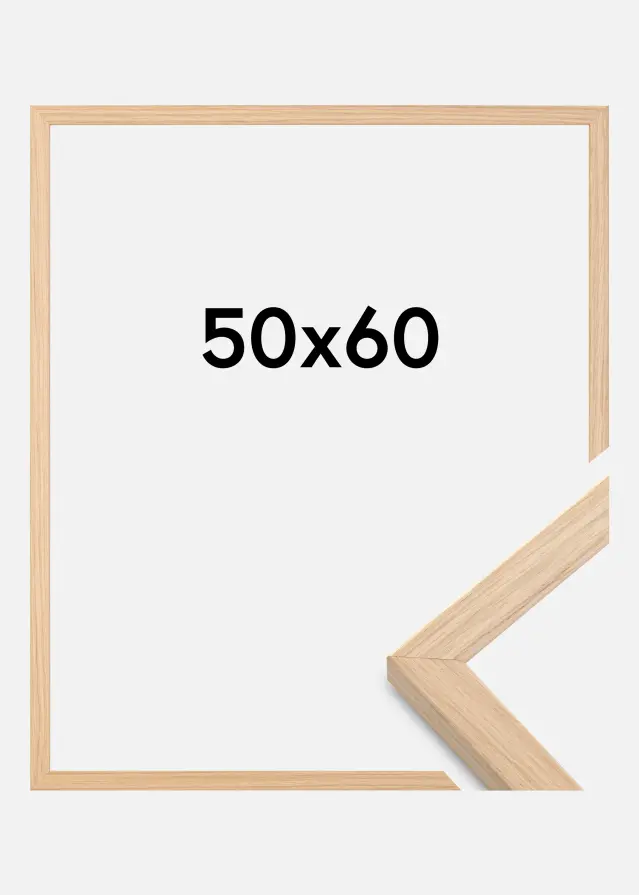 Cornice Grimsåker Vetro acrilico Rovere 50x60 cm