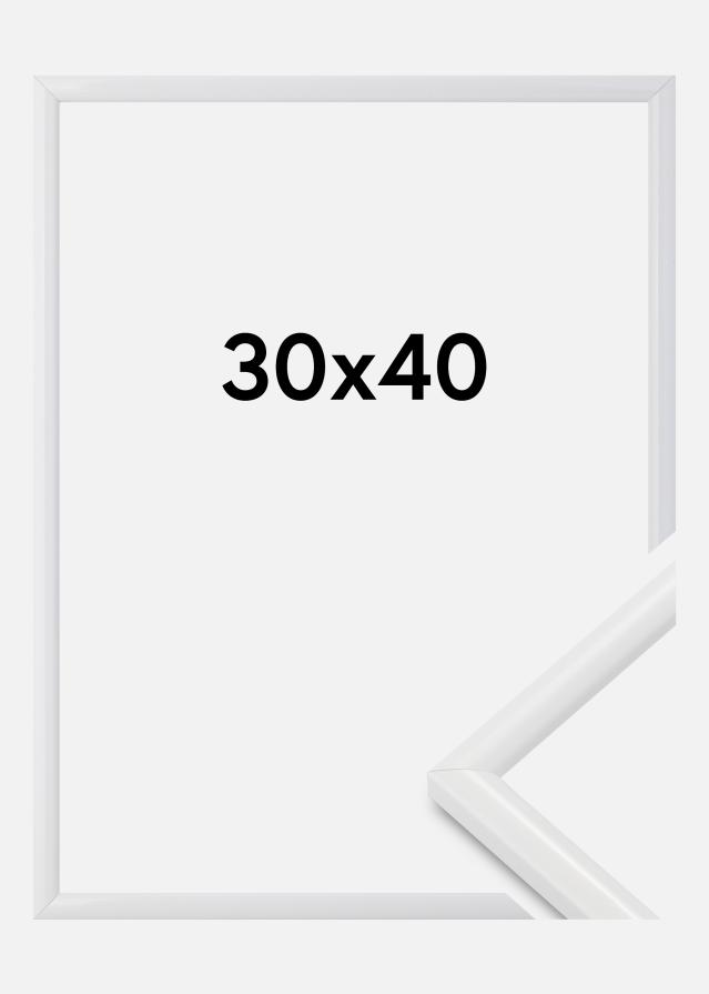 Cornice Newline Bianco 30x40 cm