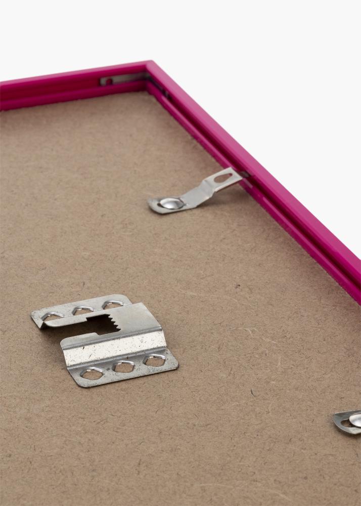 Cornice New Lifestyle Rosa scuro 30x40 cm - Passe-partout Nero 18x27 cm