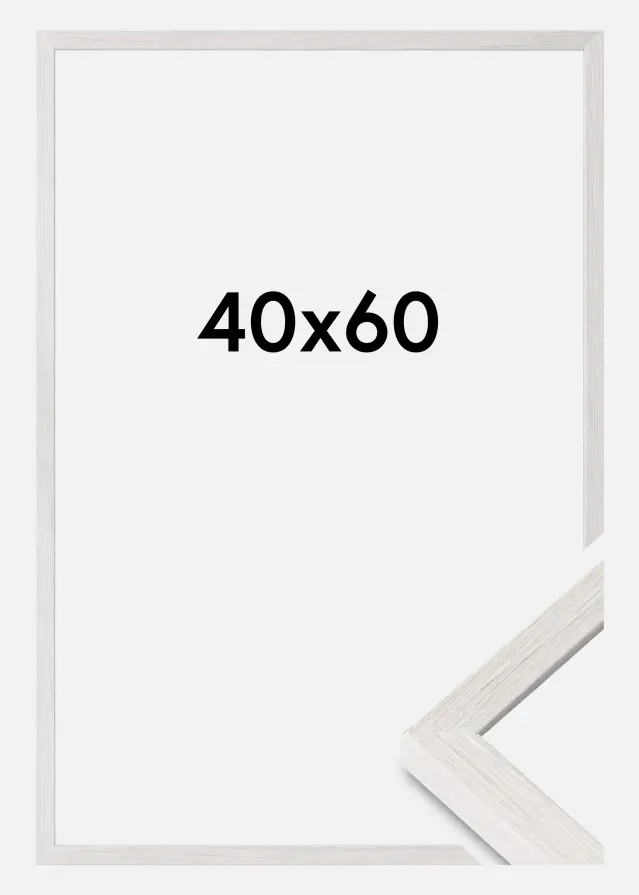 Cornice Ares Vetro Acrilico White Oak 40x60 cm