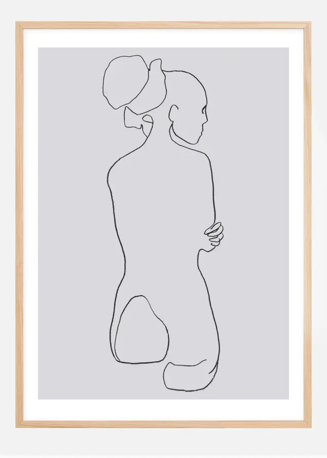 Female lines I Poster