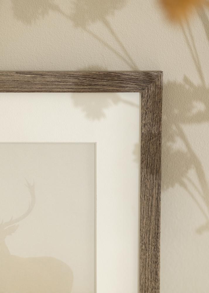 Cornice Fiorito Noce 30x40 cm