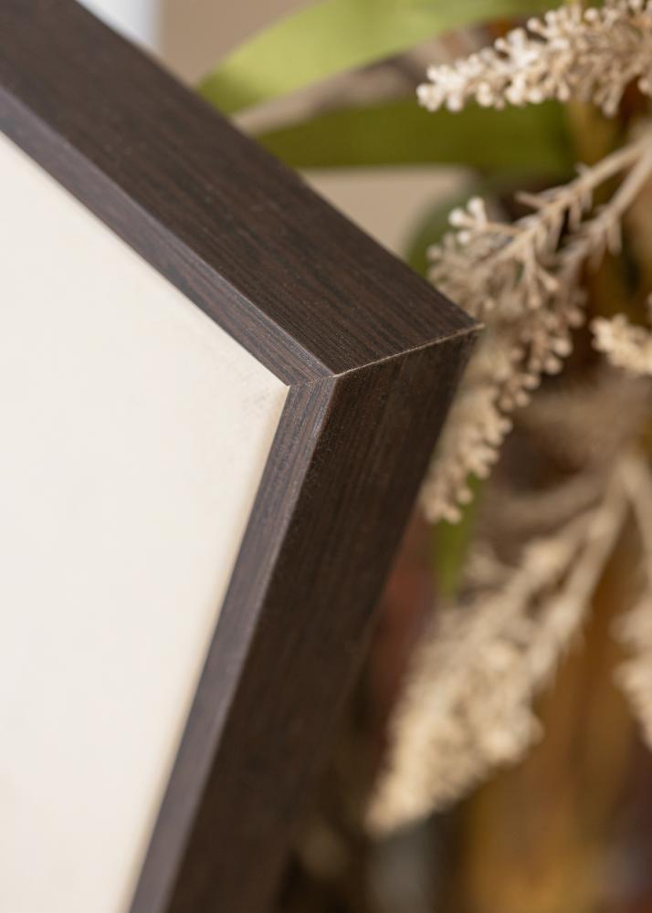 Cornice per Tele Seth Marrone - Su misura