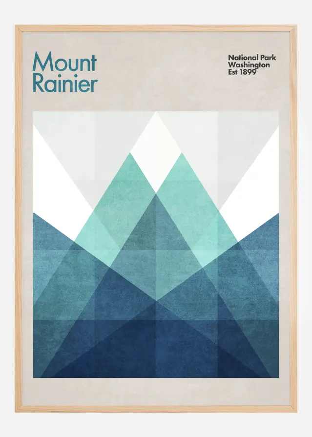 Mount Rainier Poster