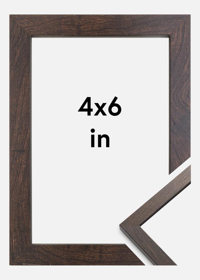Cornice Trendy Vetro Acrilico Noce 4x6 inches (10,16x15,2 cm)