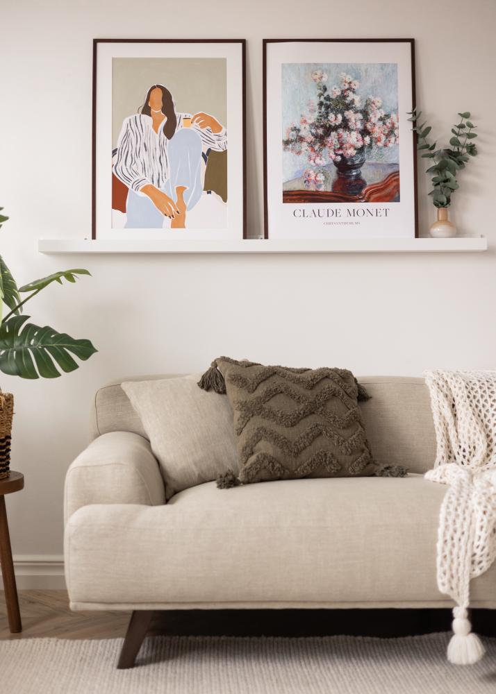 KAILA Mensola per Quadri Bianca 150 cm