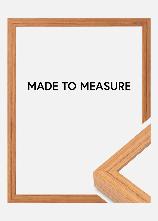 Cornice Björkö - Teak - Dimensioni personalizzabili
