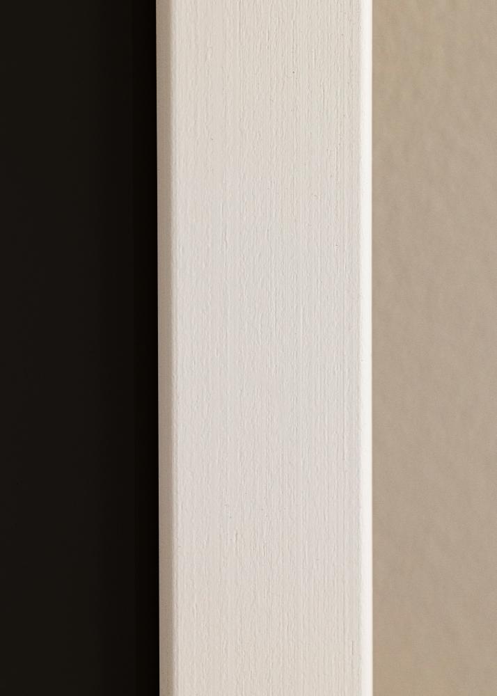 Cornice Trendline Bianco 35x45 cm - Passe-partout Nero 24x34 cm