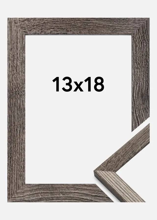 Cornice Fiorito Noce 13x18 cm