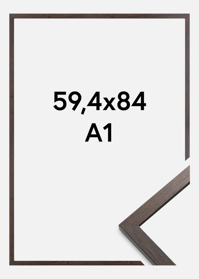 Cornice Trendy Vetro Acrilico Noce 59,4x84 cm (A1)