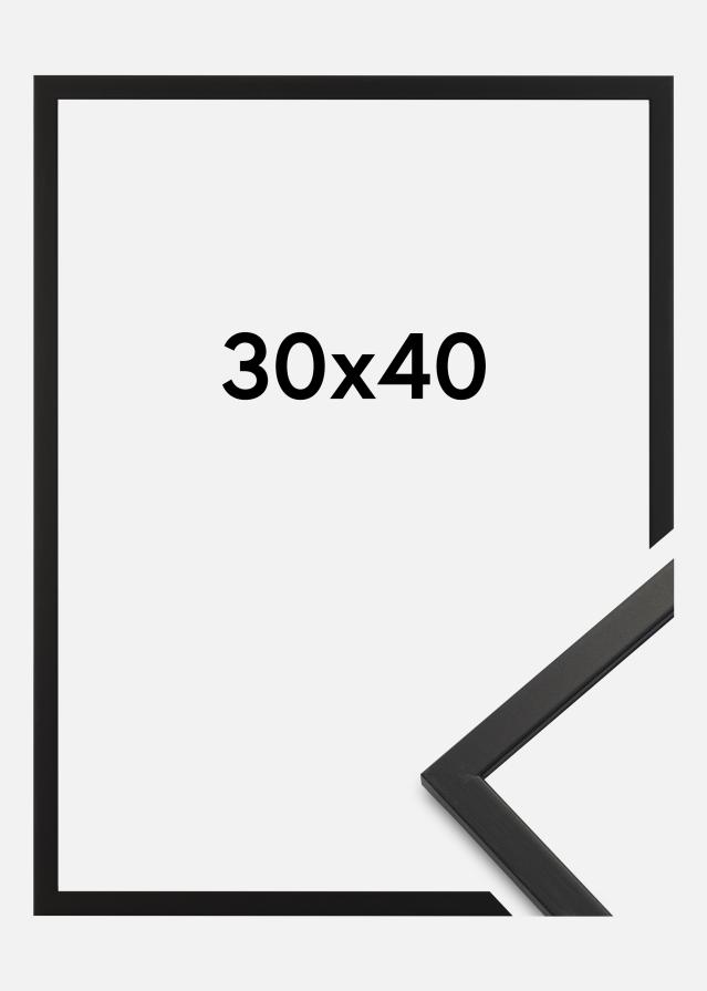 Cornice Edsbyn Vetro acrilico Nero 30x40 cm