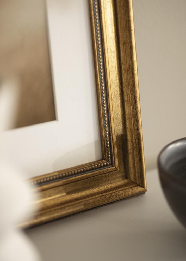 Cornice Rokoko Vetro acrilico Oro 50x50 cm