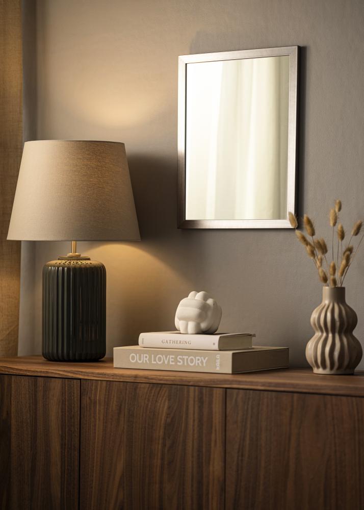 Specchio Uppsala Argento - Misure personalizzate