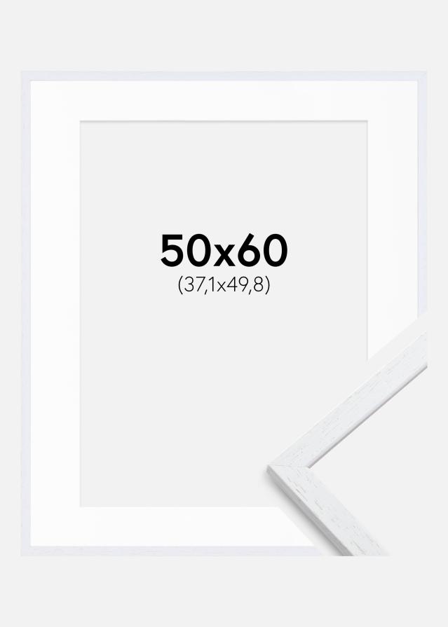 Cornice Edsbyn Warm White 50x60 cm - Passe-partout Bianco 15x20 inches