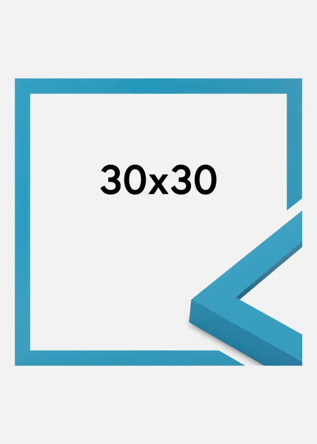 Cornice Selection Vetro acrilico Light Blue 30x30 cm