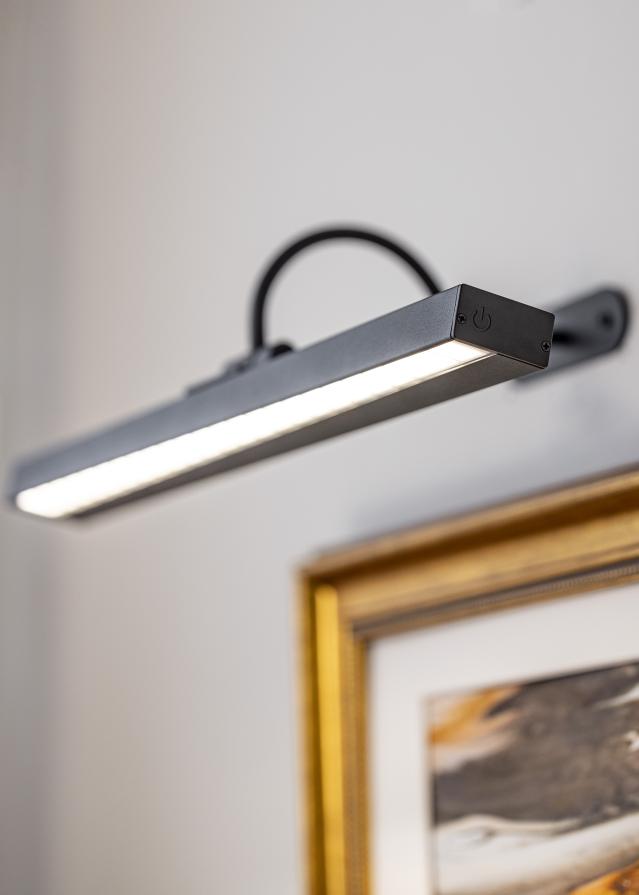 KAILA Flare Illuminazione per quadri a batteria 40 cm - Nero