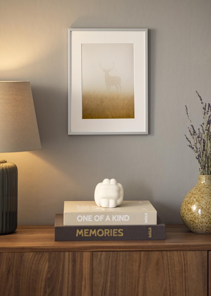 Specchio Helsingfors Argento - Misure personalizzate