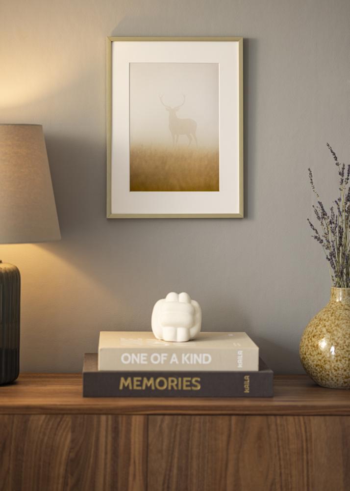 Cornice Helsingfors Champagne - Dimensioni personalizzabili