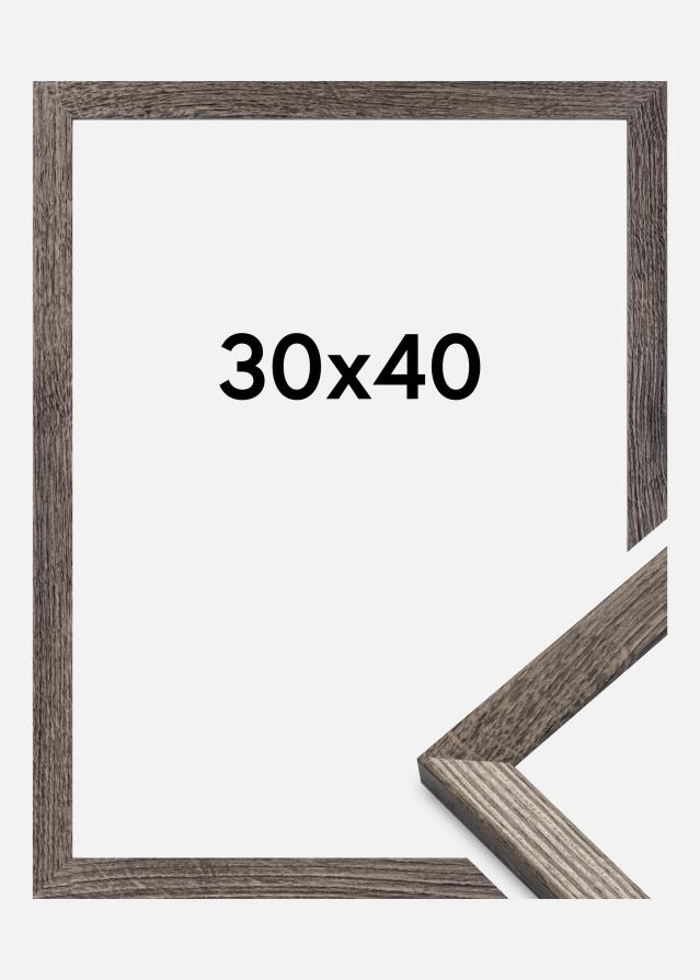 Cornice Fiorito Noce 30x40 cm