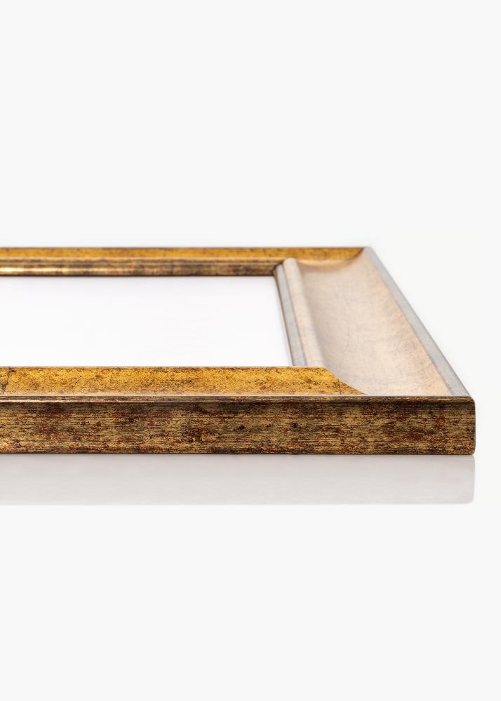 Cornice Saltsjöbaden Vetro acrilico Oro 50x60 cm