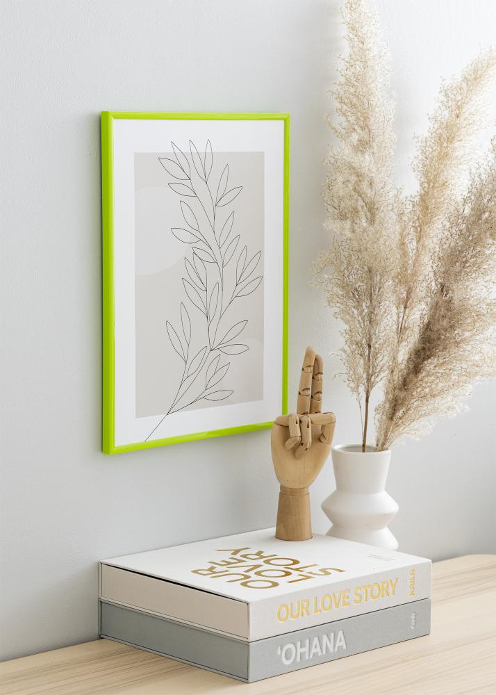 Cornice New Lifestyle May Green 30x40 cm - Passe-partout Nero 18x27 cm