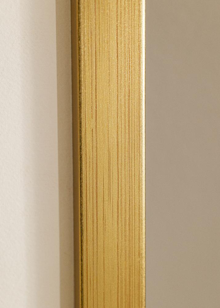 Blocky Oro 85x115 cm - Passe-partout Bianco 70x100 cm