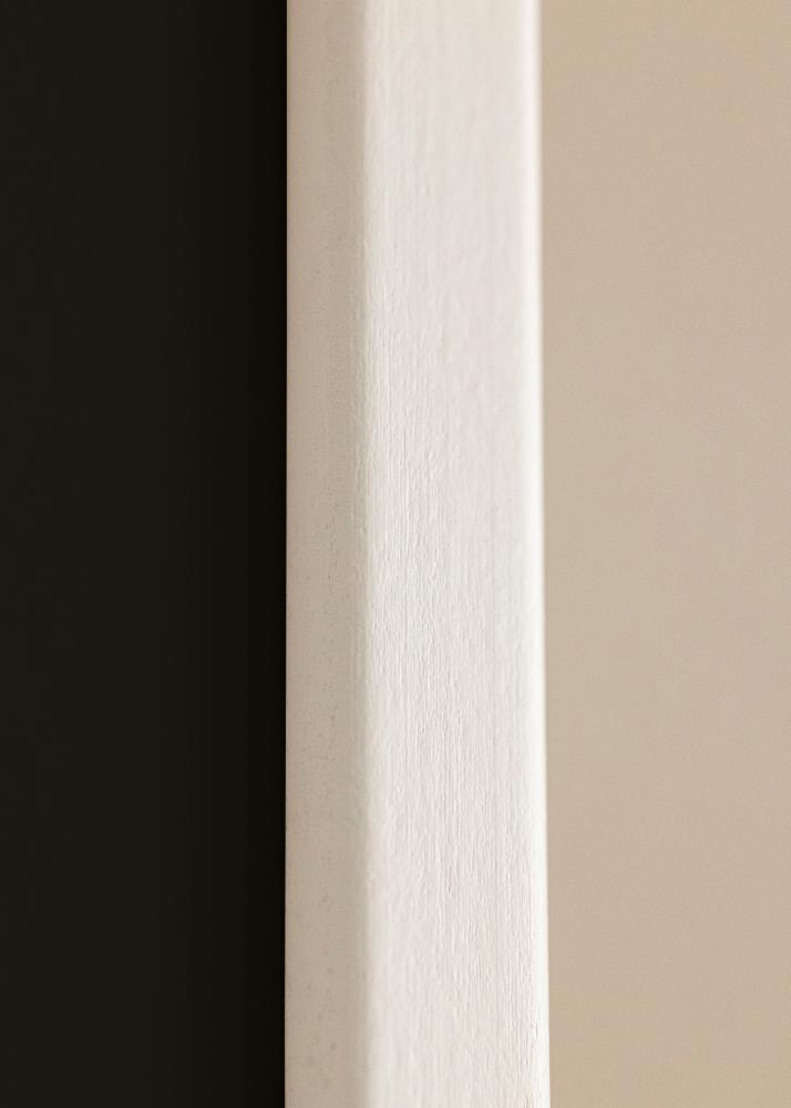 Cornice Kaspar Bianco 40x60 cm - Passe-partout Nero 30x50 cm