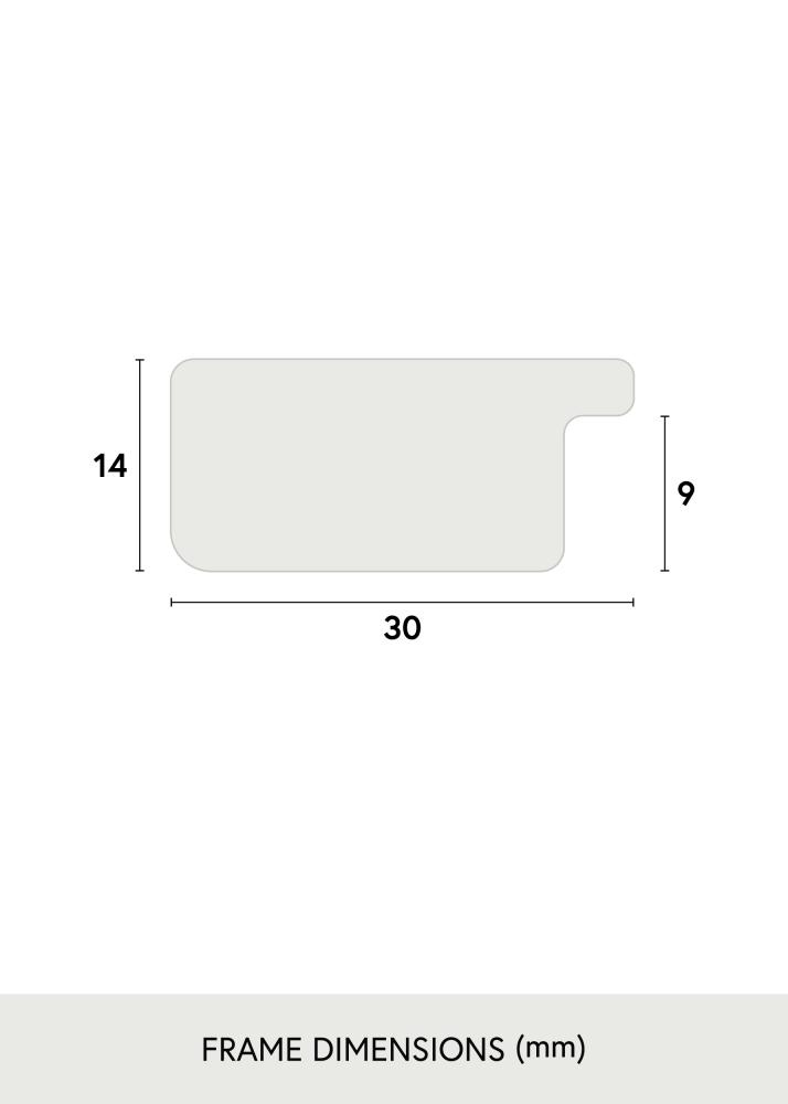 Cornice Glamour Argento - Dimensioni personalizzabili