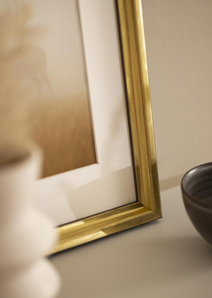 Cornice Arjeplog Oro - Dimensioni personalizzabili