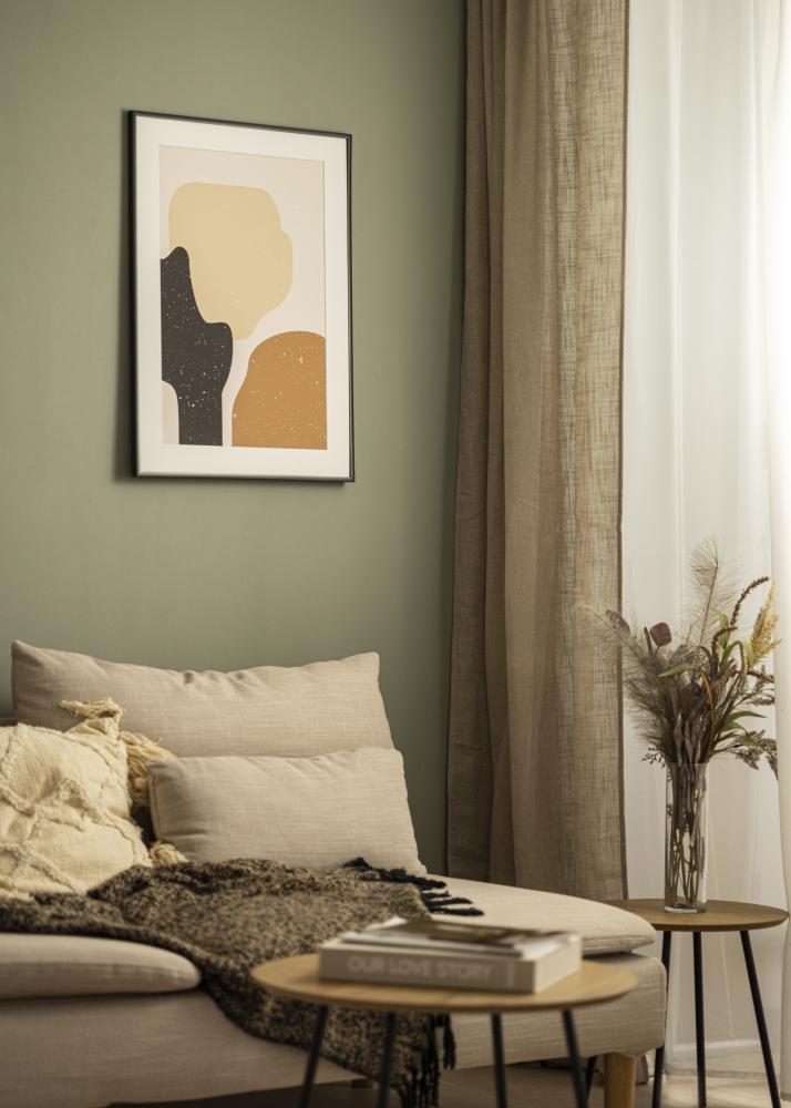 Cornice New Lifestyle Vetro acrilico Nero opaco 40x70 cm