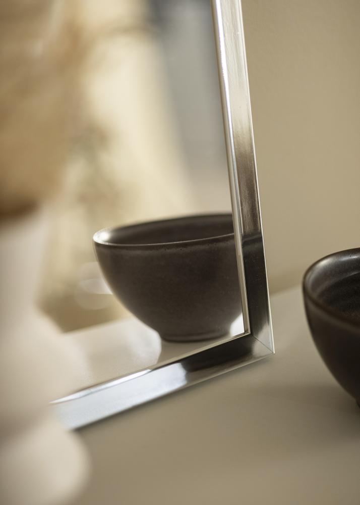 Specchio Devon Argento - Misure personalizzate